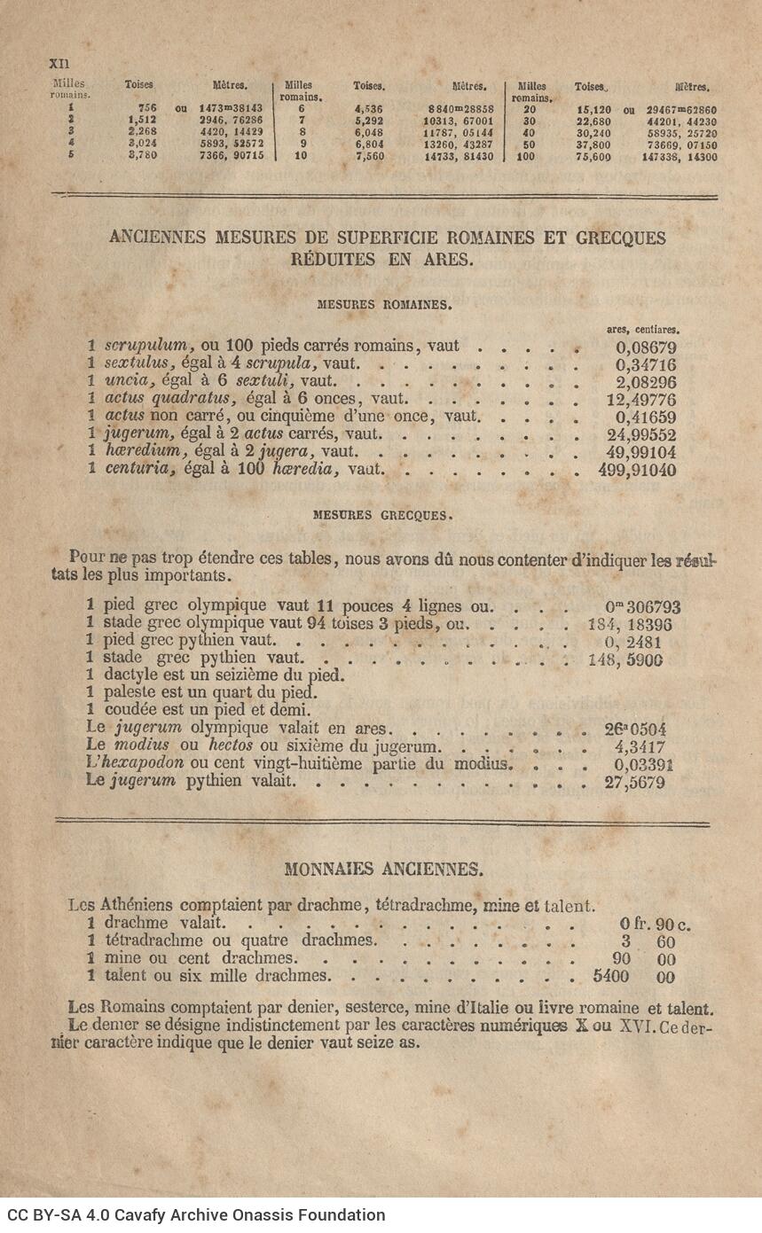 24 x 15,5 εκ. 2 σ. χ.α. + [VII]-XXXII σ. + 1030 σ. + 2 σ. χ.α., όπου στην ακμή του βιβλίου α